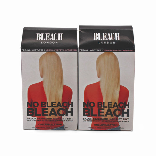 2 x Bleach London No Bleach Bleach Hair Lightening Kit - Imperfect Box