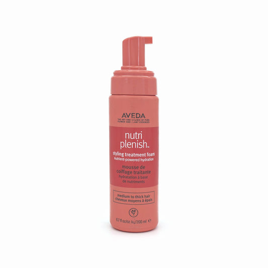 Aveda Nutriplenish Styling Treatment Foam 200ml - Imperfect Container & Missing Lid
