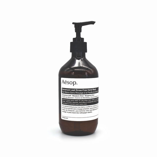 Aesop Geranium Leaf Rinse-Free Hand Wash 500ml - Imperfect Container