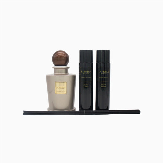 La Perla Vanilla Soul Diffuser 300ml - Imperfect Box & Imperfect Container - This is Beauty UK