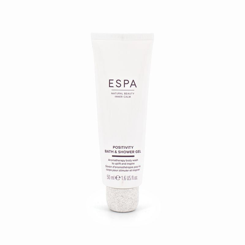 ESPA Positivity Bath and Shower Gel 50ml Tube - Missing Box