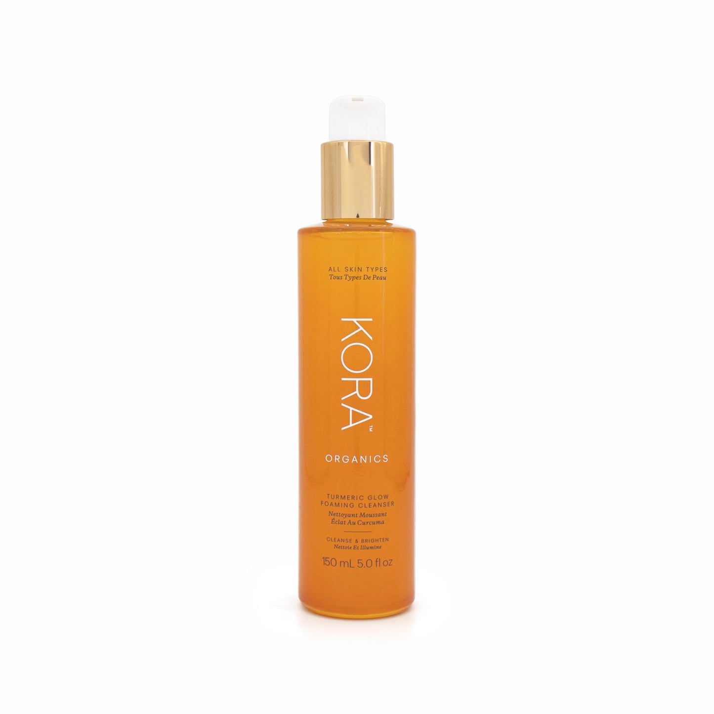 Kora Organics Turmeric Glow Foaming Cleanser 150ml - Missing Box