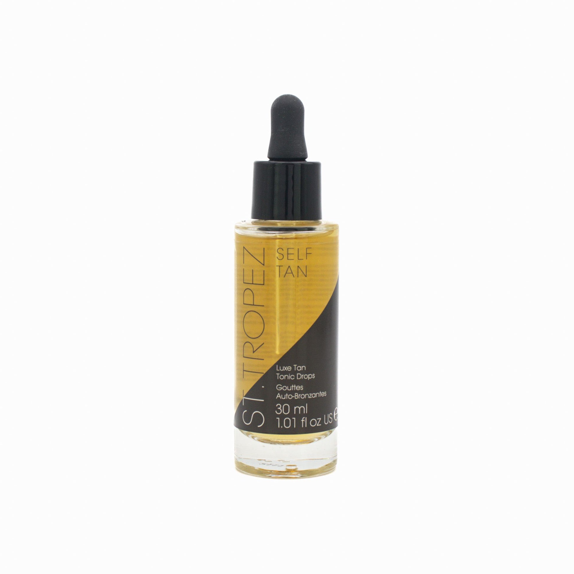 St Tropez Self Tan Luxe Tan Tonic Drops 30ml - Imperfect Box - This is Beauty UK