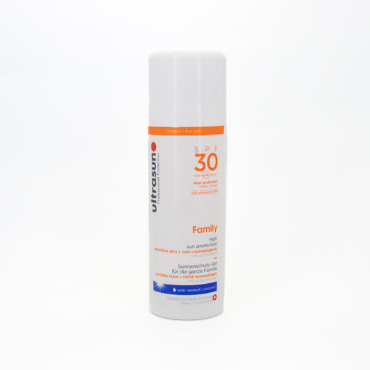 Ultrasun Family High Protection Super Sensitive SPF30 150ml - Imperfect Box