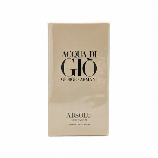 Giorgio Armani Acqua Di Gio Absolu Eau De Parfum 125ml - Imperfect Box