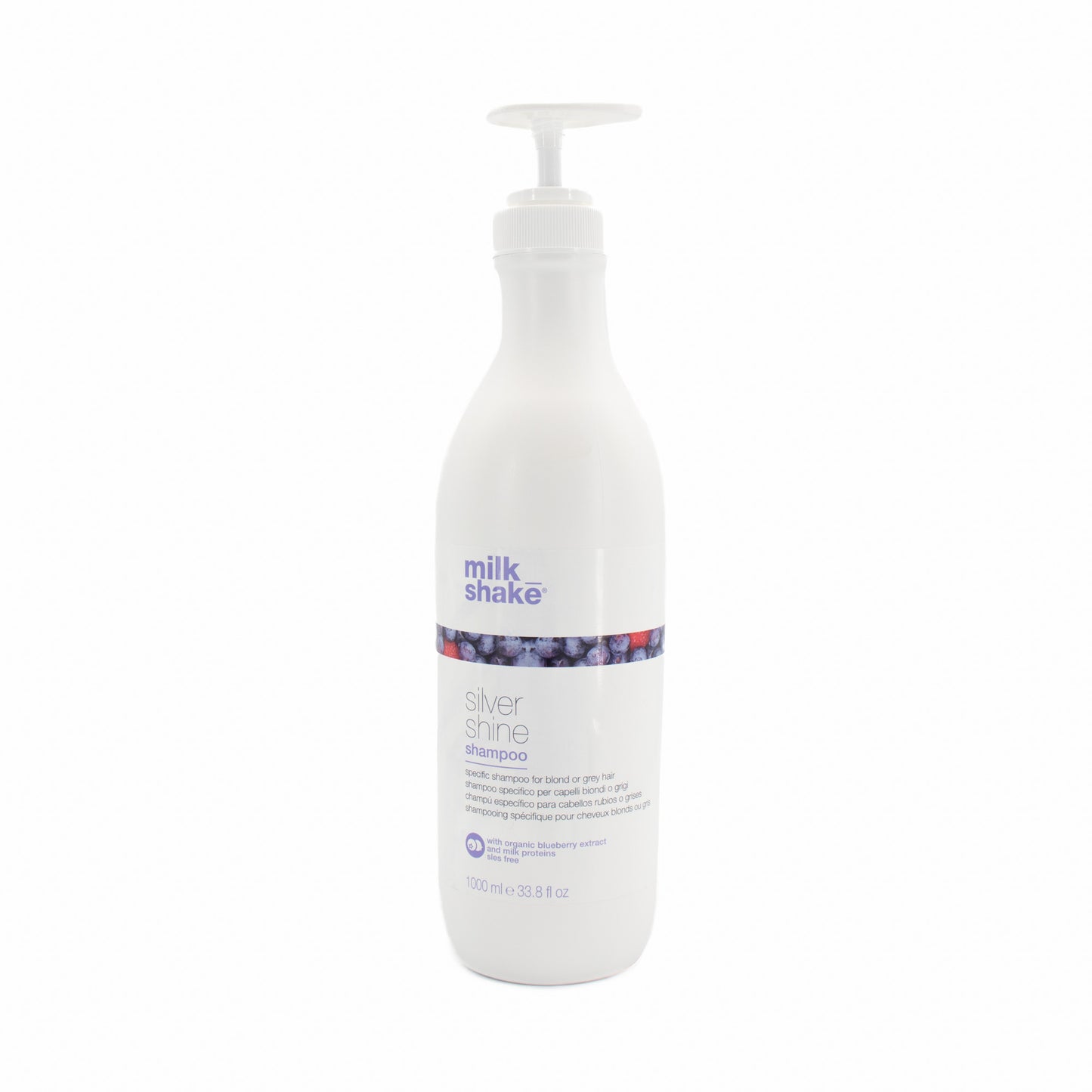 Milk Shake Silver Shine Shampoo 1000ml - Leaked In Lid & Imperfect Container