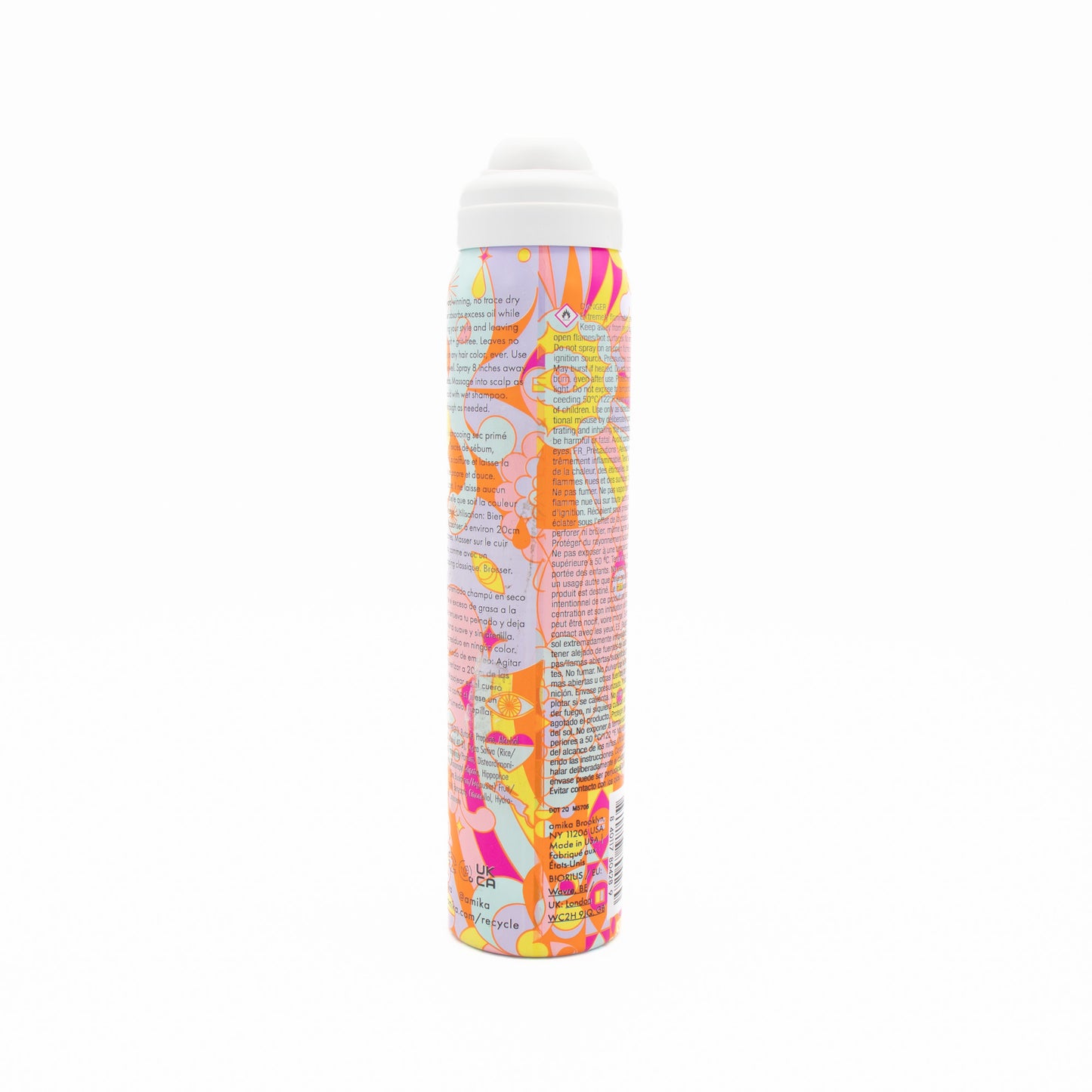 Amika Perk Up Dry Shampoo 79ml - Missing Lid