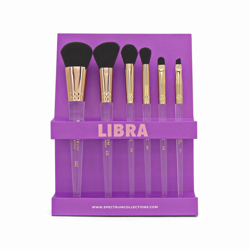 Spectrum Libra 6-Piece Makeup Brush Set - Imperfect Box