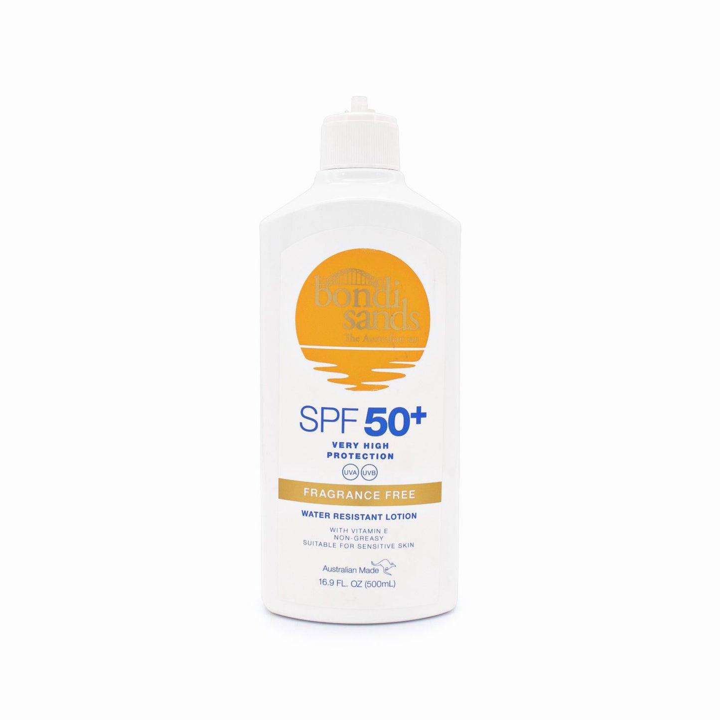 Bondi Sands SPF 50+ Fragrance Free Sunscreen 500ml - Missing Pump Top