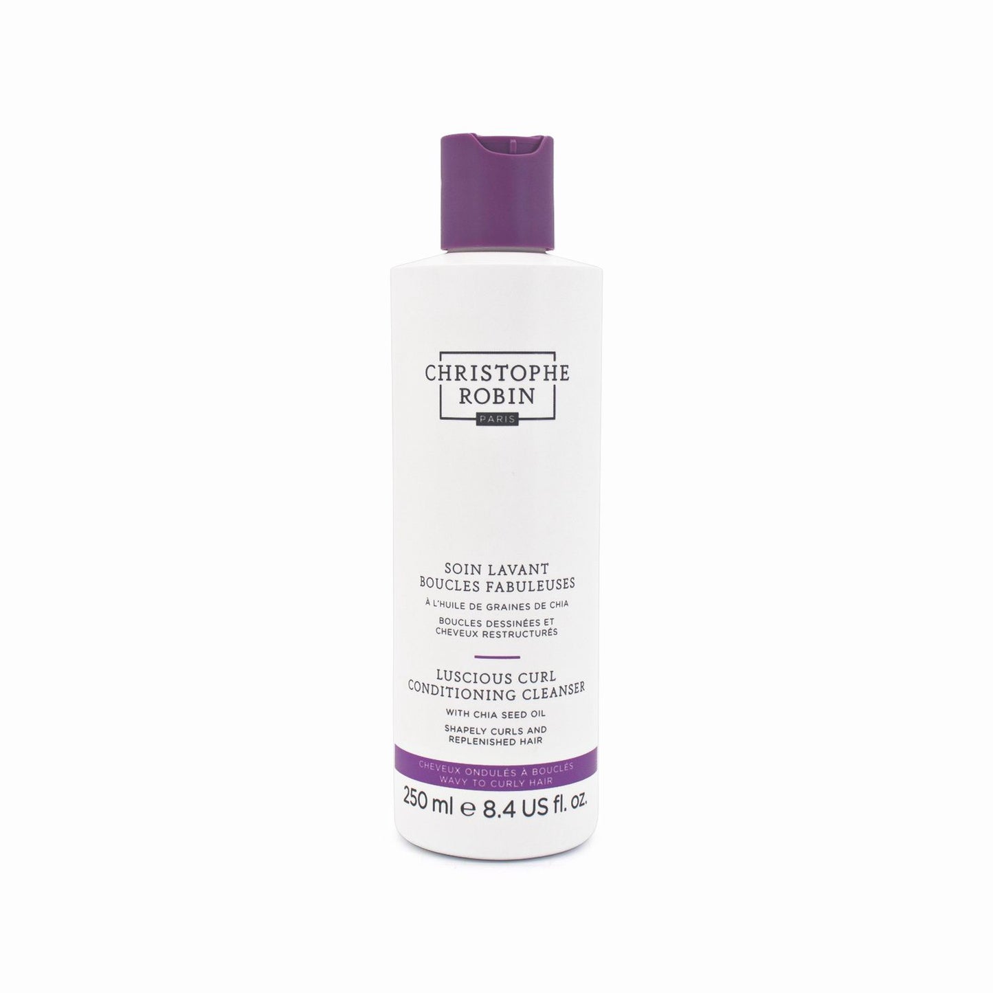 Christophe Robin Luscious Curl Conditioning Cleanser 250ml - Imperfect Container