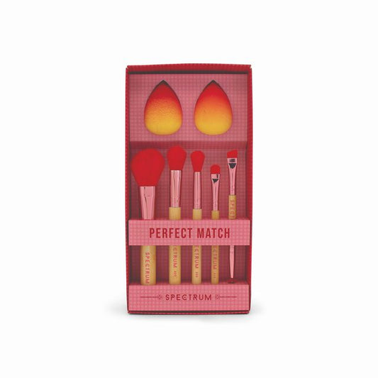 Spectrum Perfect Match Brush and Sponge 5 Piece Set - Imperfect Box