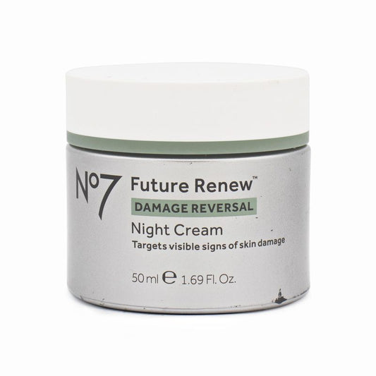 No7 Future Renew Night Cream 50ml - Missing Box & Imperfect Container