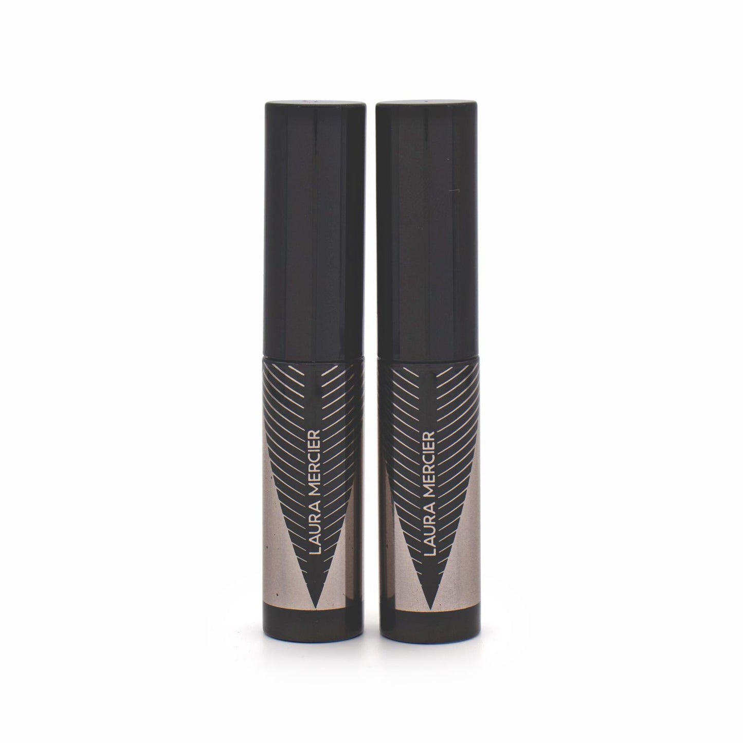 2 x Laura Mercier Panoramic Mascara 3ml Glossy Black - Imperfect Container