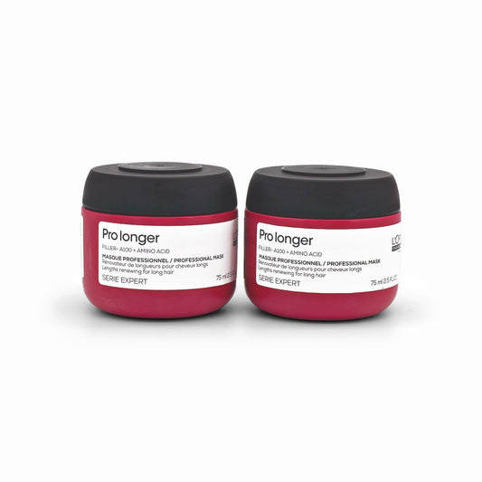 2x Loreal Serie Expert Pro Longer Professional Mask 75ml - Imperfect Container