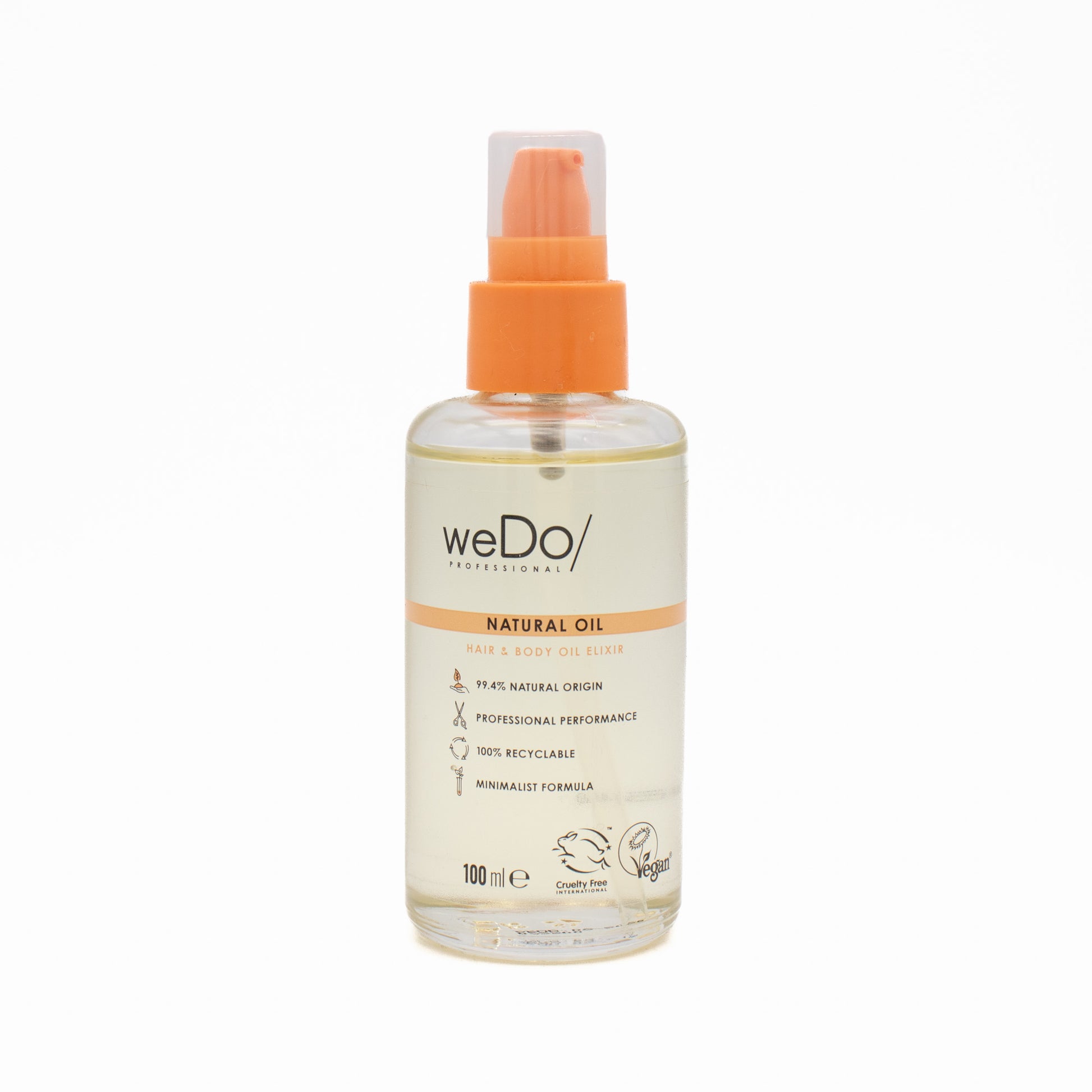 weDo/ Natural Professional Hair and Body Oil 100ml - Missing Box - This is Beauty UK