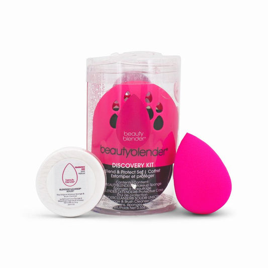 Beautyblender Discovery Kit Sponge, Cleaner & Case - Imperfect Box