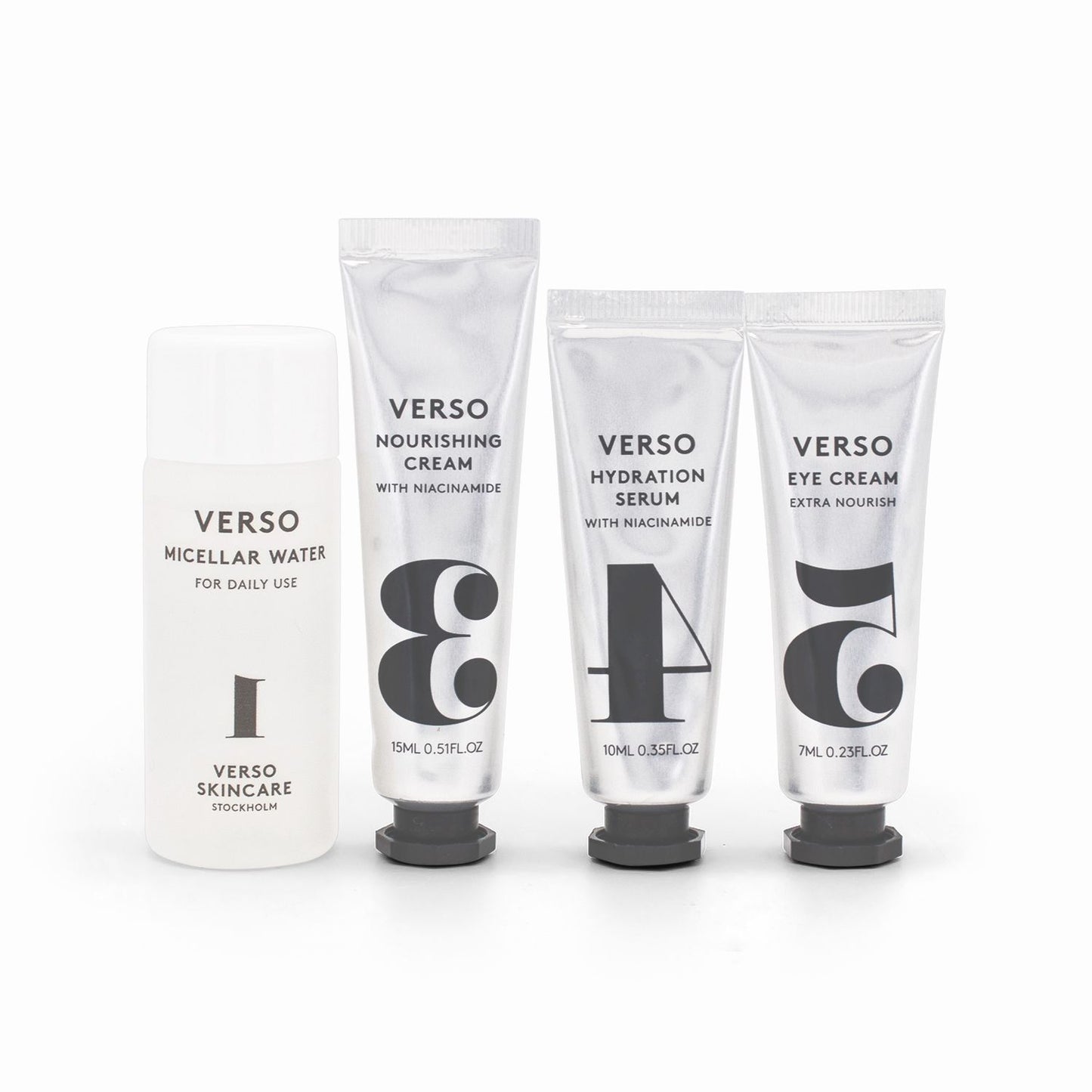 VERSO Nourishing Experience 4 Piece Kit - Imperfect Container