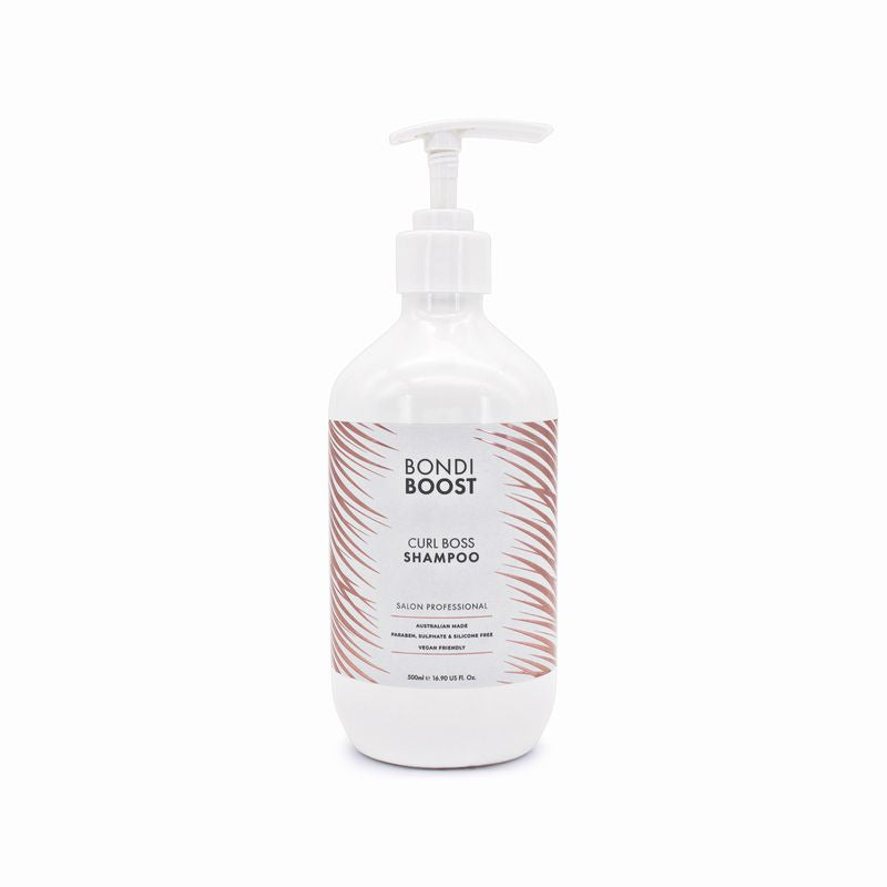 Bondi Boost Curl Boss Vegan Shampoo 500ml - Imperfect Container