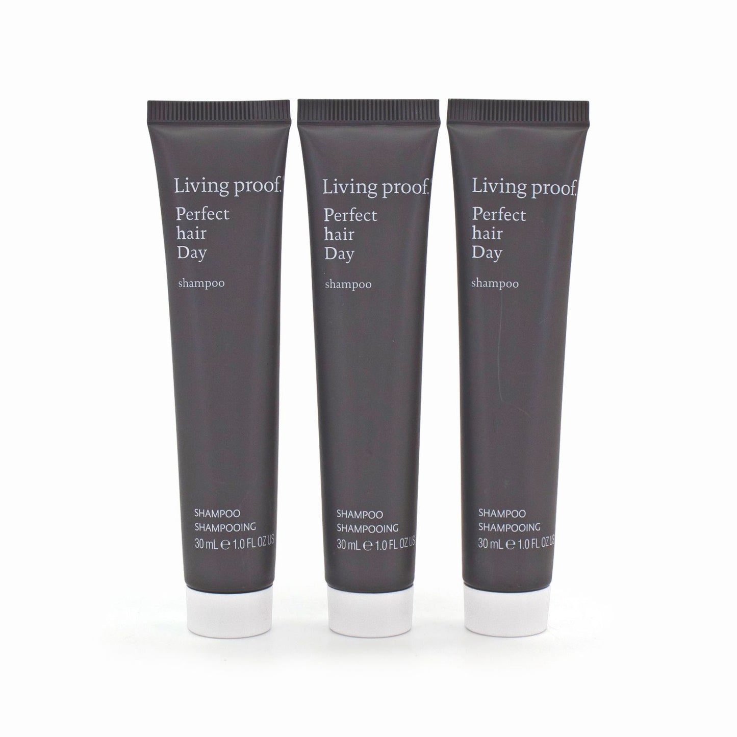 3 x Living Proof Perfect Hair Day Shampoo 30ml - Imperfect Container