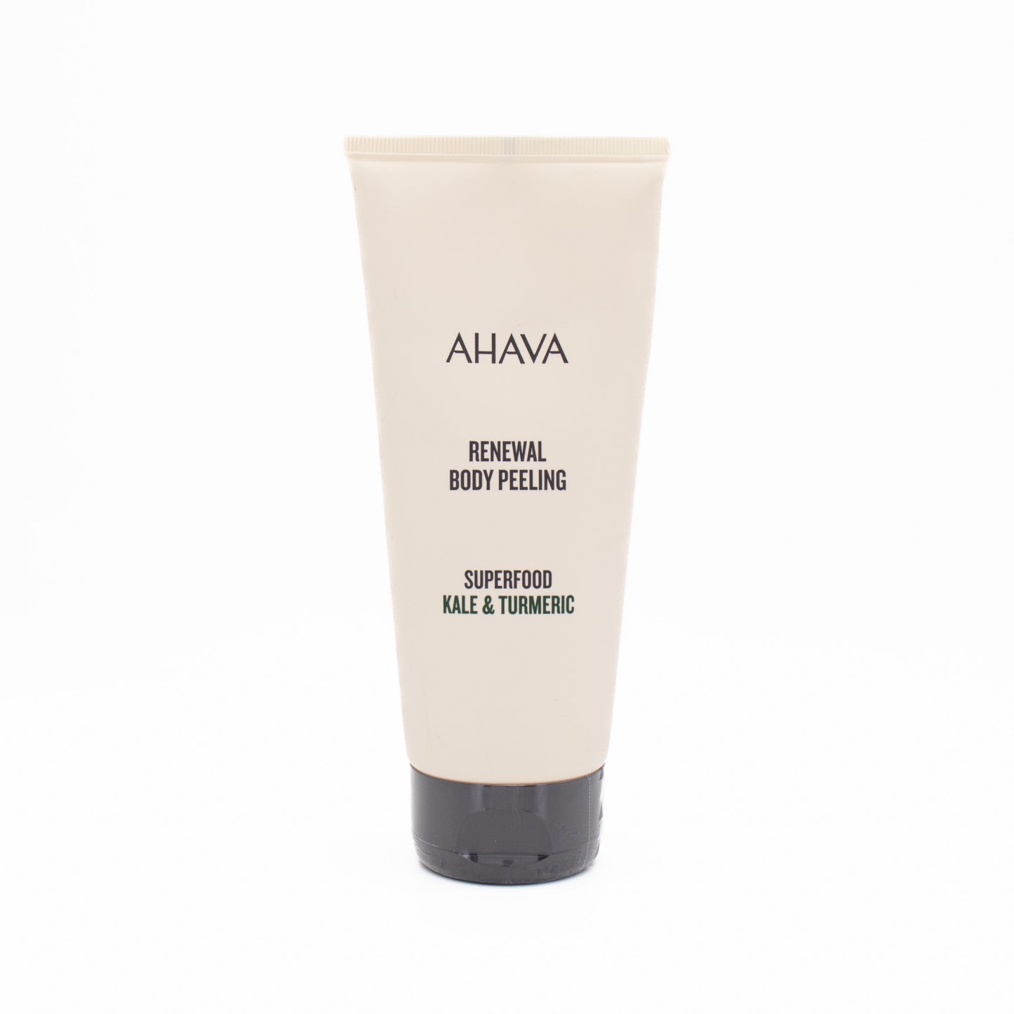 AHAVA Renewal Kale and Turmeric Body Peeling Scrub 200ml - Imperfect Box - This is Beauty UK