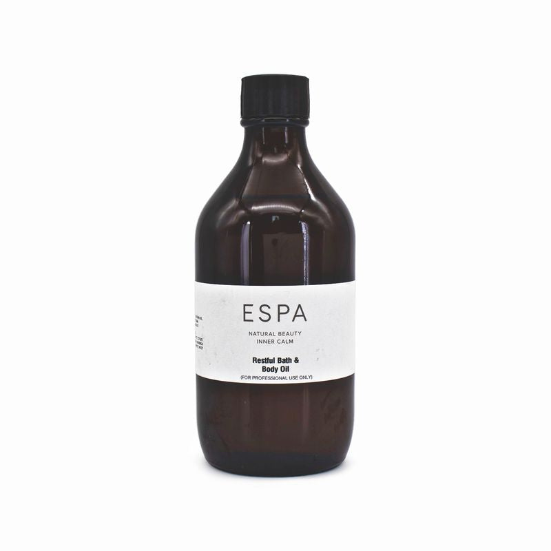 ESPA Restful Bath & Body Oil 500ml - Missing Box & Imperfect Container