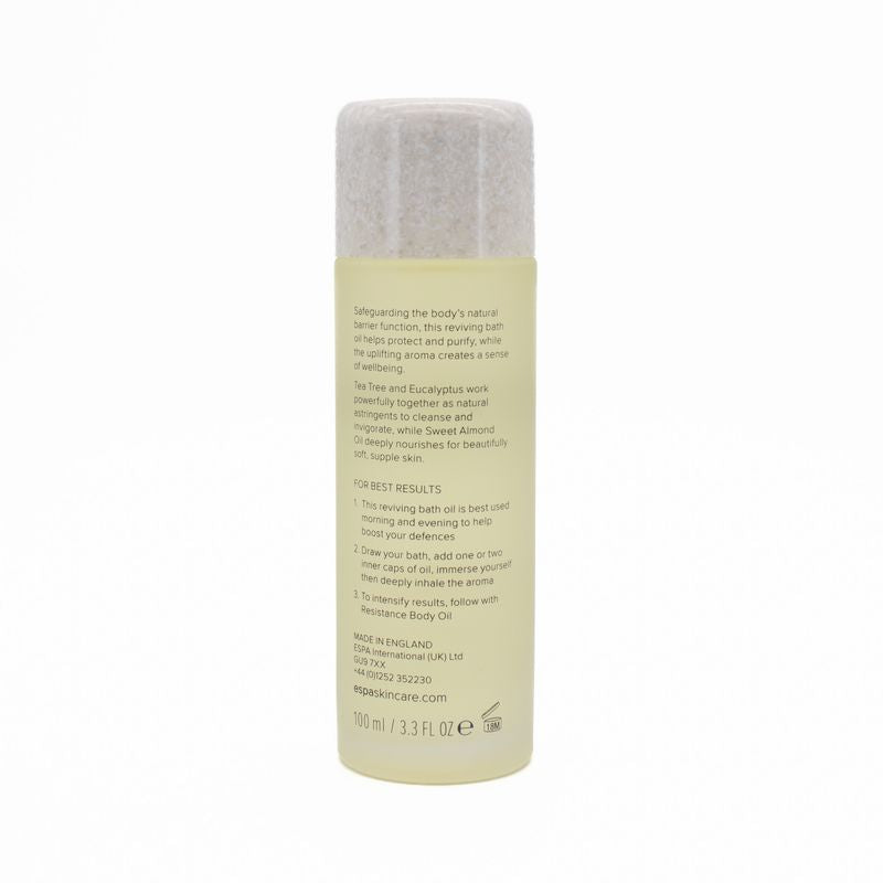 ESPA Resistance Bath Oil 100ml - Imperfect Box