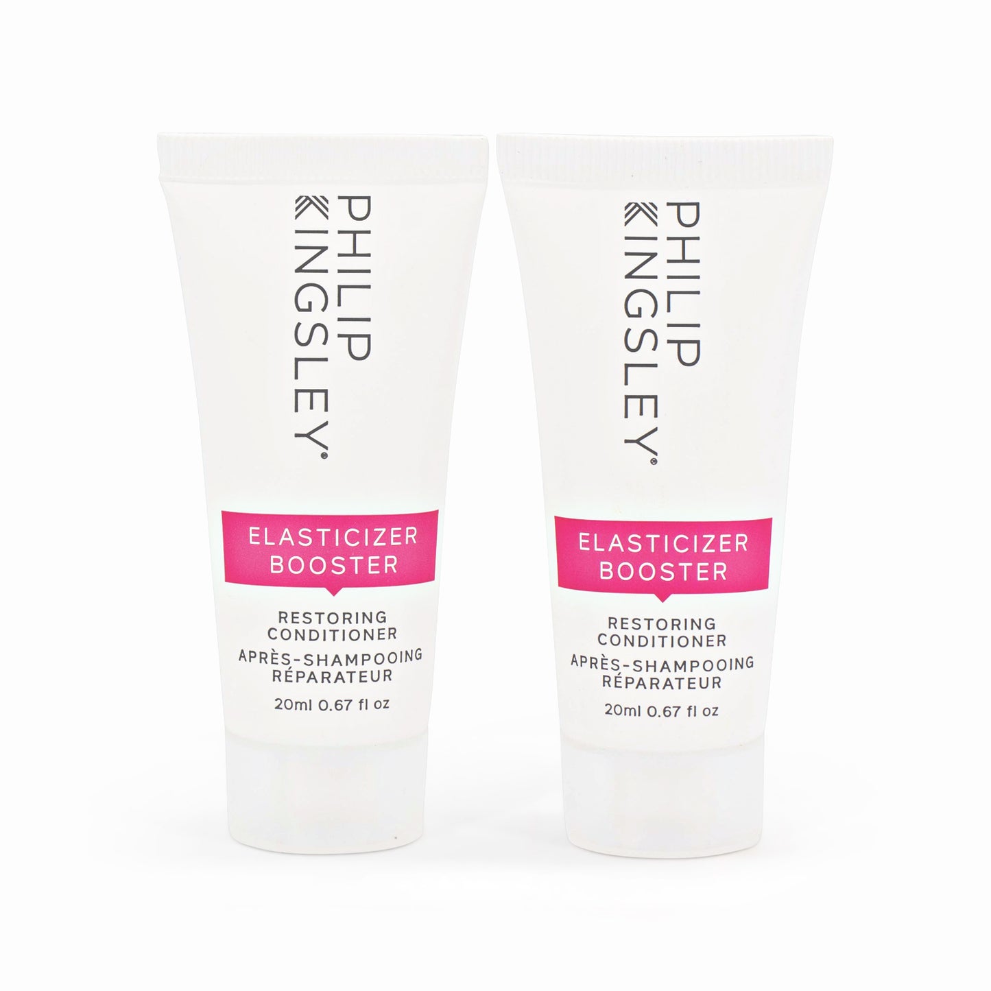 2x Philip Kingsley Elasticizer Booster Conditioner 20ml - Imperfect Container