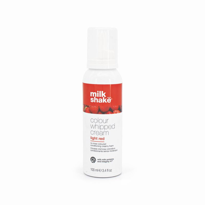 Milk Shake Colour Whipped Cream Leave In 100ml Light Red - Imperfect Container