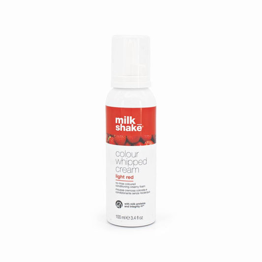 Milk Shake Colour Whipped Cream Leave In 100ml Light Red - Imperfect Container