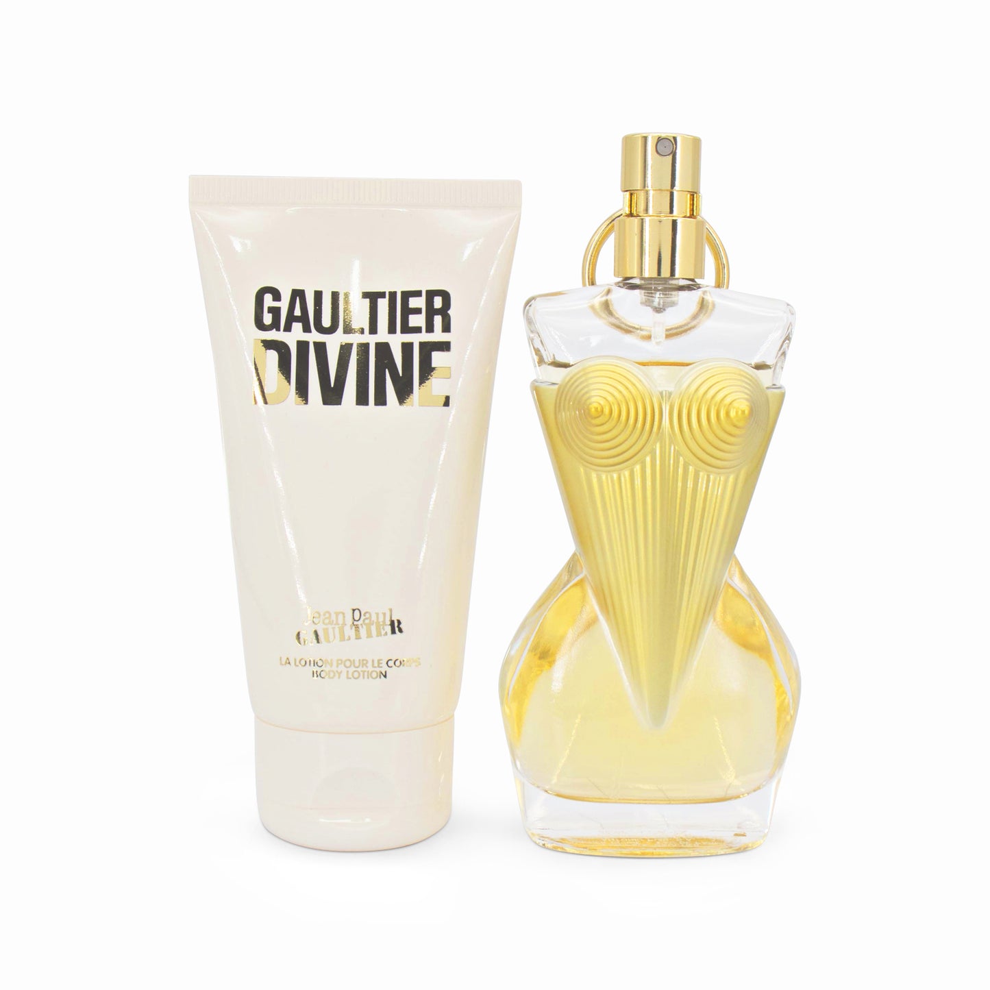 Jean Paul Gaultier Divine 50ml & Body Lotion 75ml Duo - Small Amount Missing