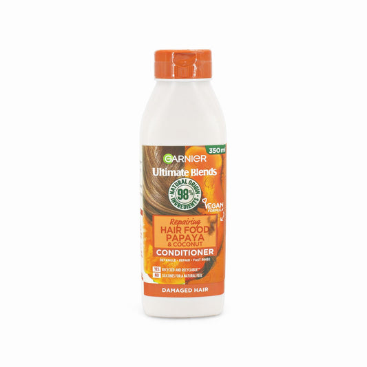 Garnier Repairing Hair Food Papaya Conditioner 350ml - Imperfect Container