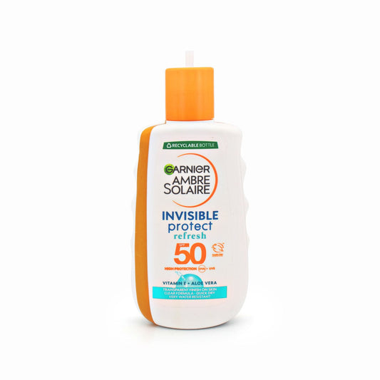 Garnier Ambre Solaire Invisible Protect Spray SPF50 200ml - Missing Pump