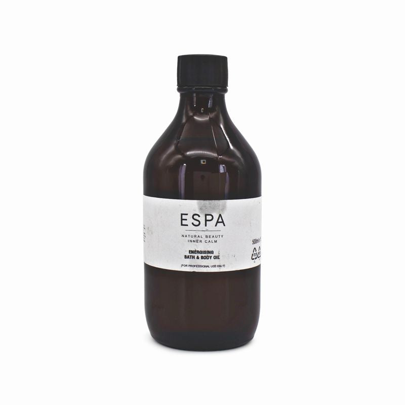 ESPA Energising Bath and Body Oil 500ml - Missing Box & Imperfect Container