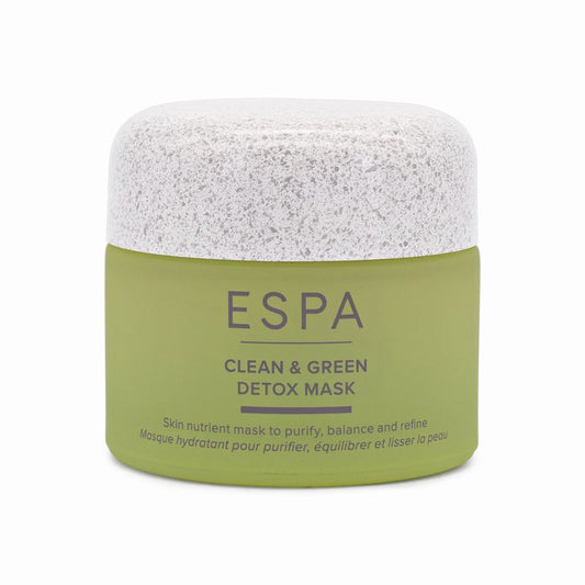ESPA Active Nutrients Clean & Green Detox Mask 55ml - Missing Box