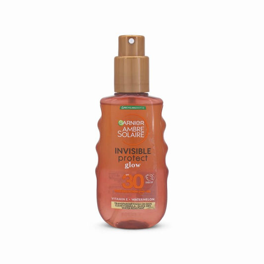 Garnier Invisible Protect Glow Spray SPF30 Watermelon 150ml - Imperfect Container