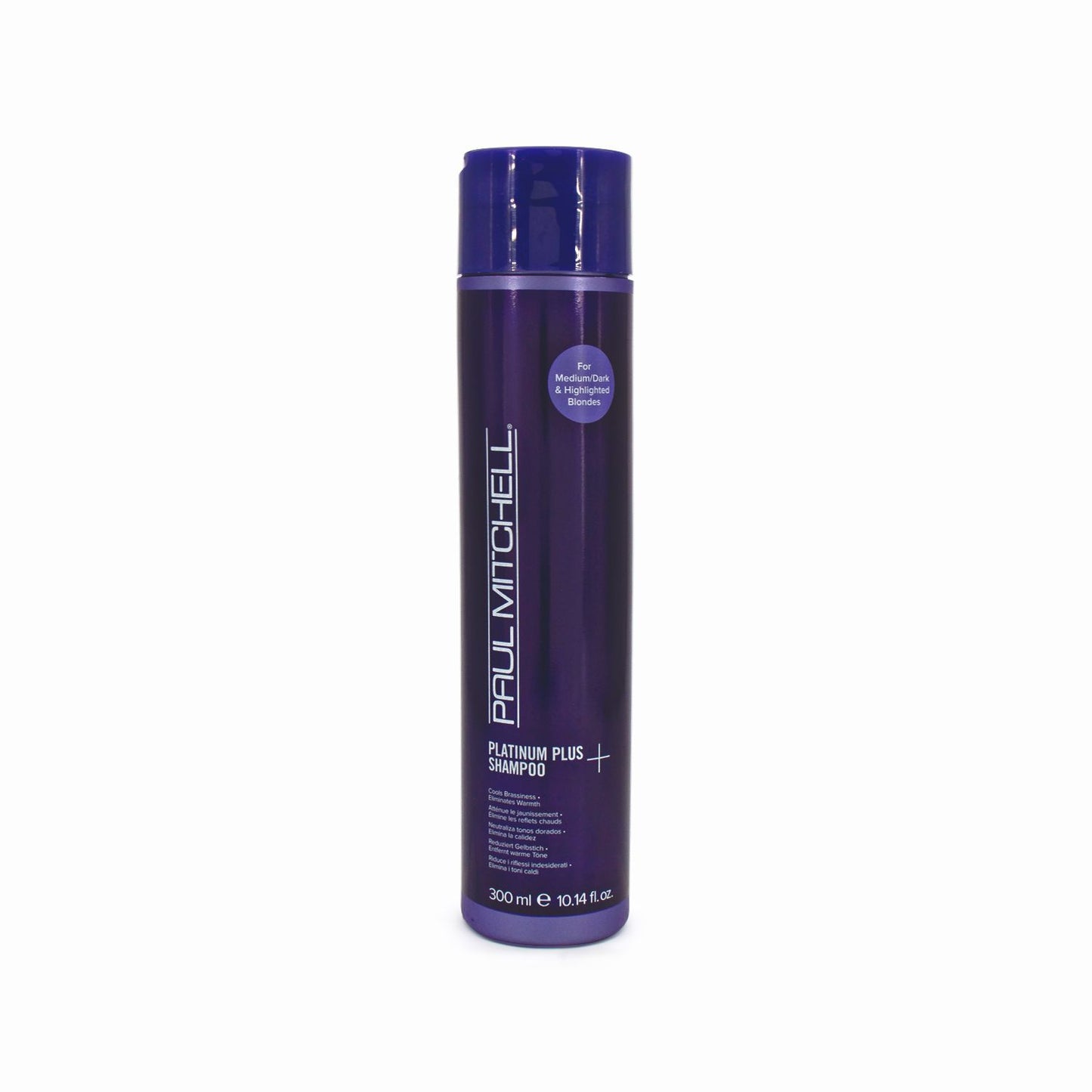 Paul Mitchell Platinum Plus Shampoo 300ml - Imperfect Container