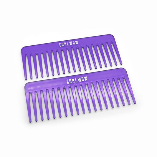 Color Wow Curl Wow Comb x 2 Purple - Missing Box
