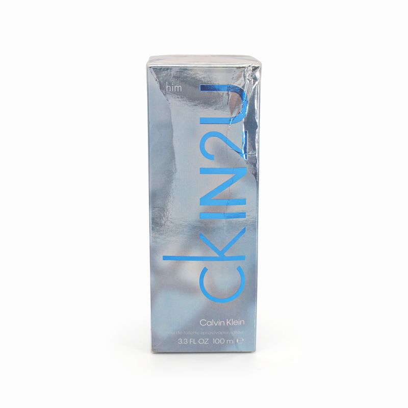 Calvin Klein CK IN2U for Men Eau de Toilette 100ml - Imperfect Box