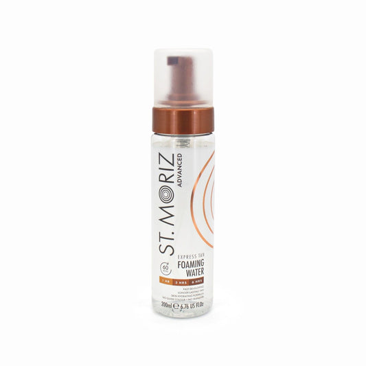 St Moriz Advanced Express Tan Foaming Water 200ml - Small Amount Missing