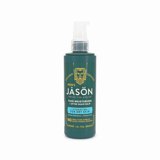 JASON Men's Face Moisturizer & After Shave Balm 113ml - Missing Lid