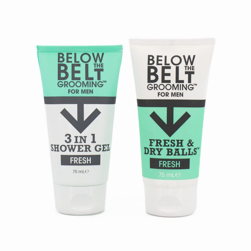 Below the Belt Grooming Fresh Nuts and Bolts Gift Set - Imperfect Box