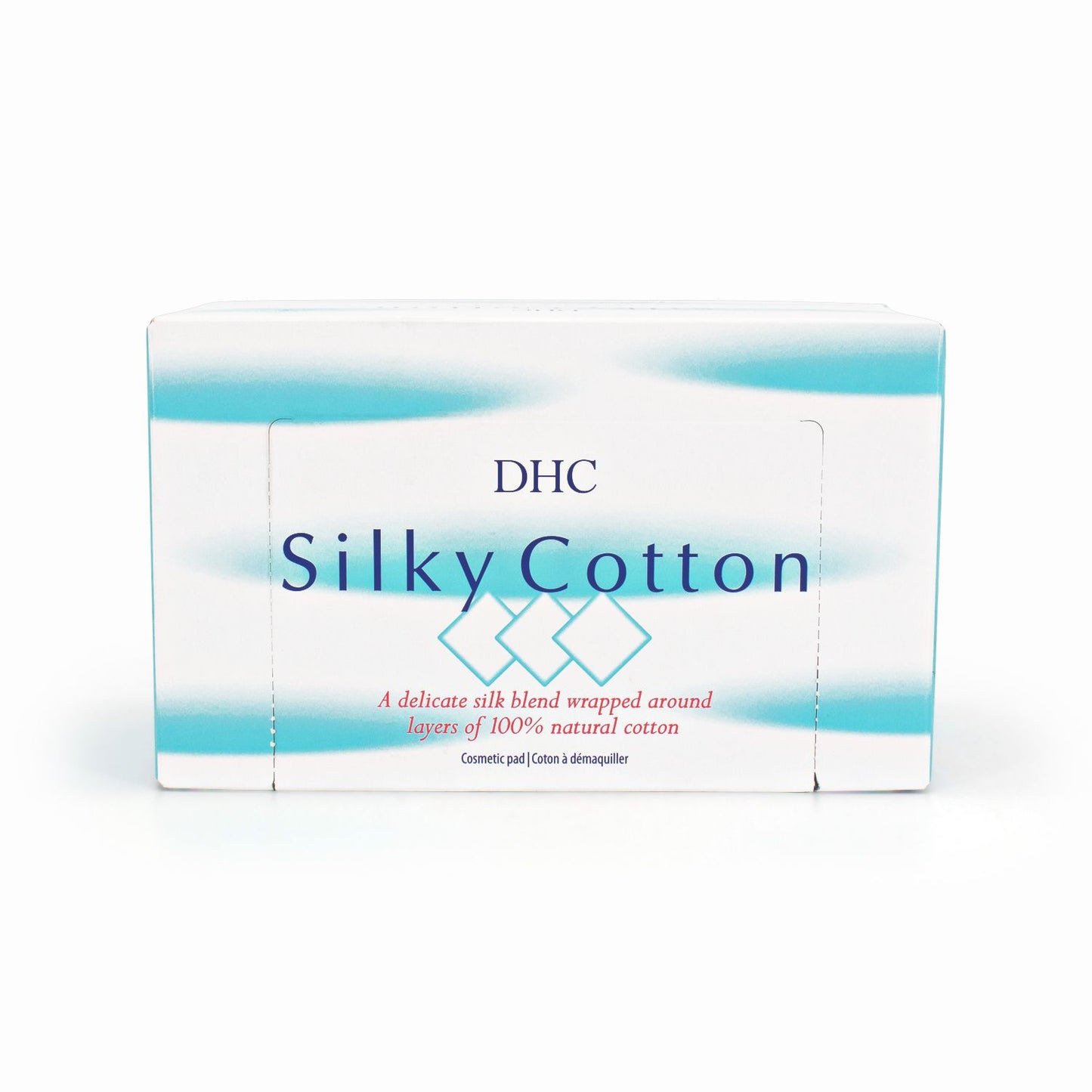 DHC Silky Cotton Cosmetic Pads x 80 - Imperfect Box