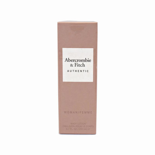 Abercrombie & Fitch Authentic Woman Body Lotion 200ml - Imperfect Box