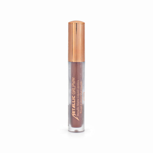 The Beauty Crop Metallic GRLPWR Liquid Lipstick 4ml Bellini - Imperfect Container