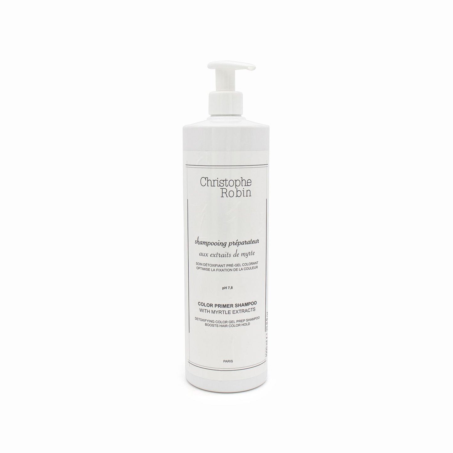 Christophe Robin Colour Primer Shampoo 1000ml - Imperfect Container