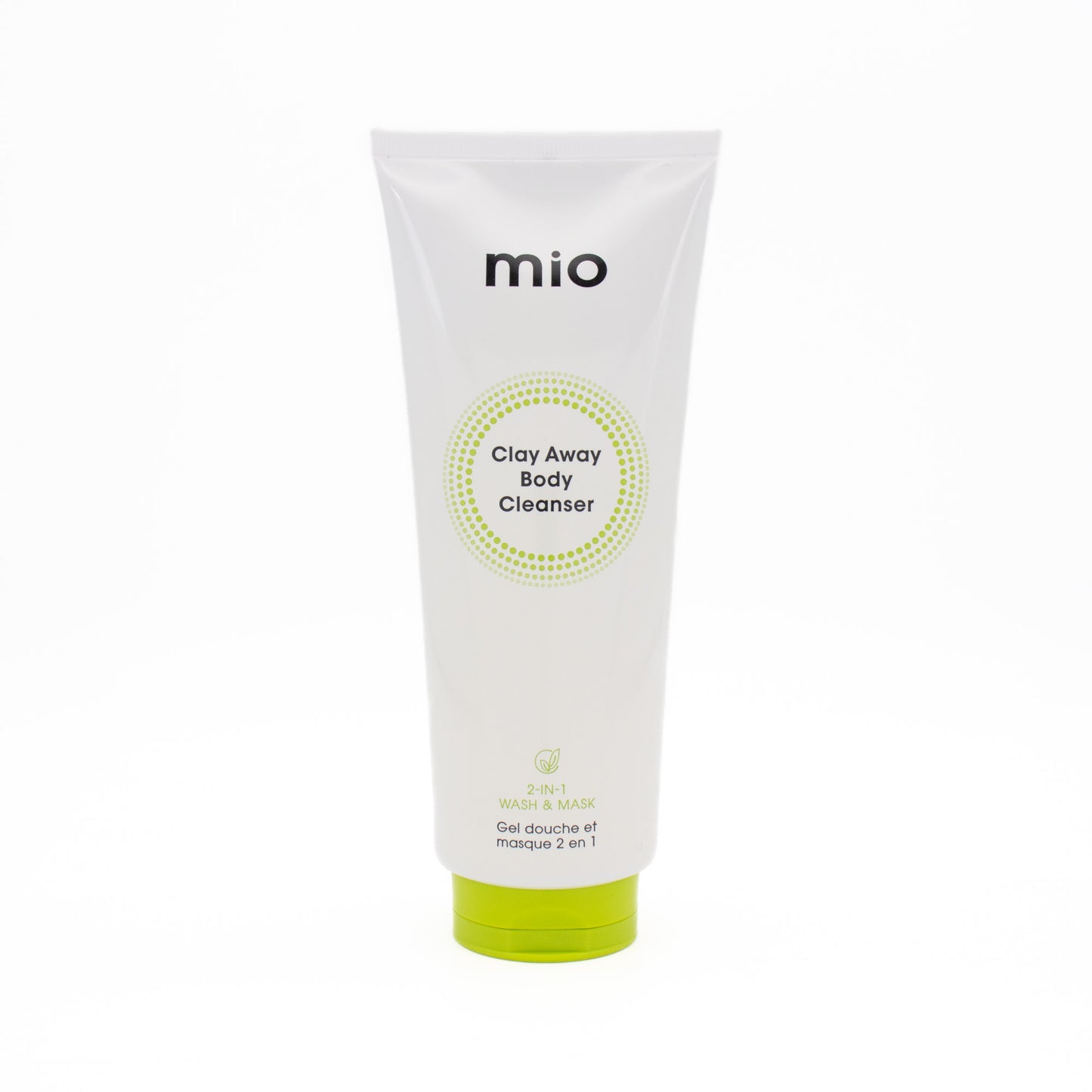 Mio Clay Away Body Cleanser 200ml 2 in 1 Mask & Wash - Imperfect Box - This is Beauty UK