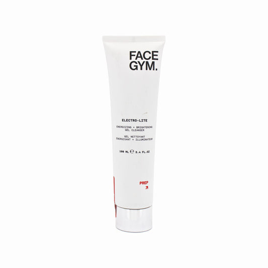 Face Gym Electro-Lite Energising Gel Cleanser 100ml - Imperfect Container