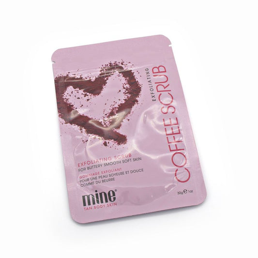 Mine Tan Coffee Exfoliating Body Scrub Sachet 30g - New