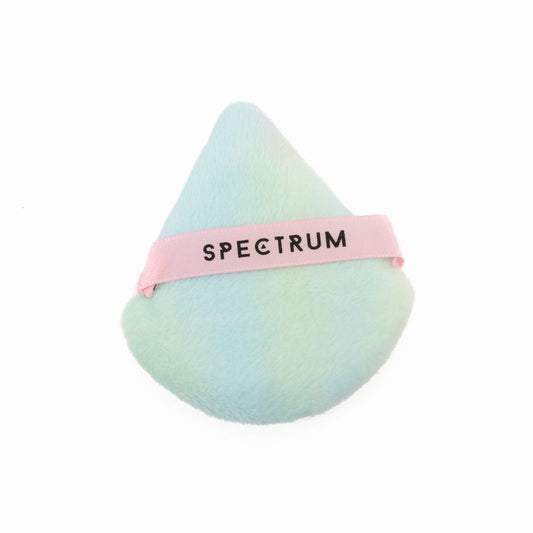Spectrum Velvet Powder Puff Blue & Pink - Imperfect Container