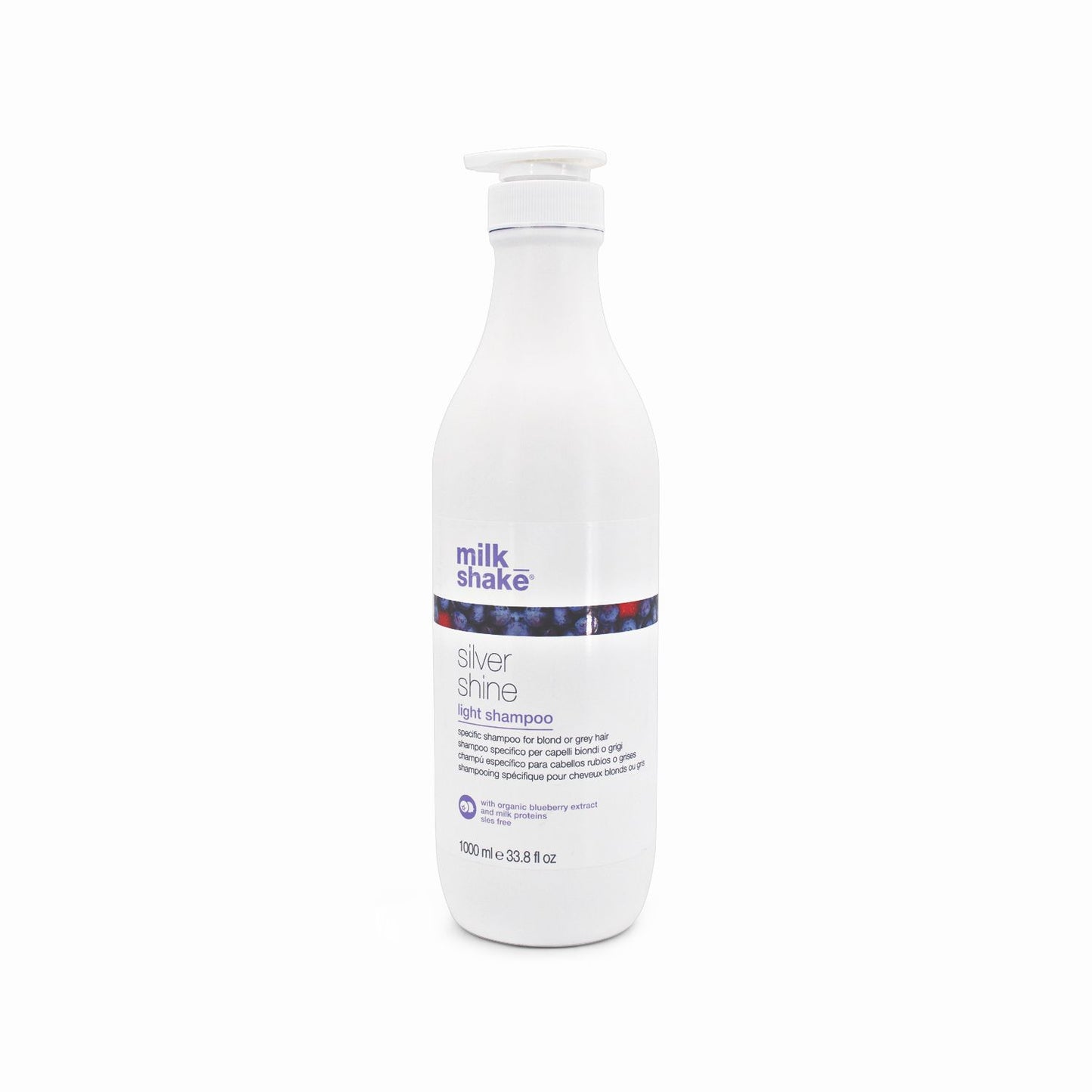 Milk Shake Silver Shine Shampoo 1000ml - Imperfect Container